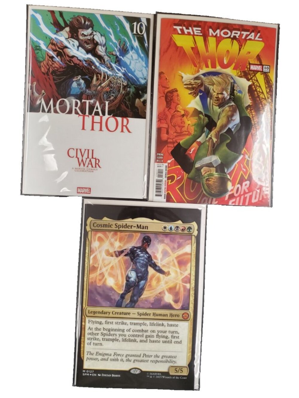 Mortal Thor #10 Prestige 4 Book Variant A B C  Boros 1:50 Virgin Set Marvel - Picture 4 of 11